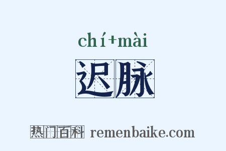 迟脉是什么意思的图片